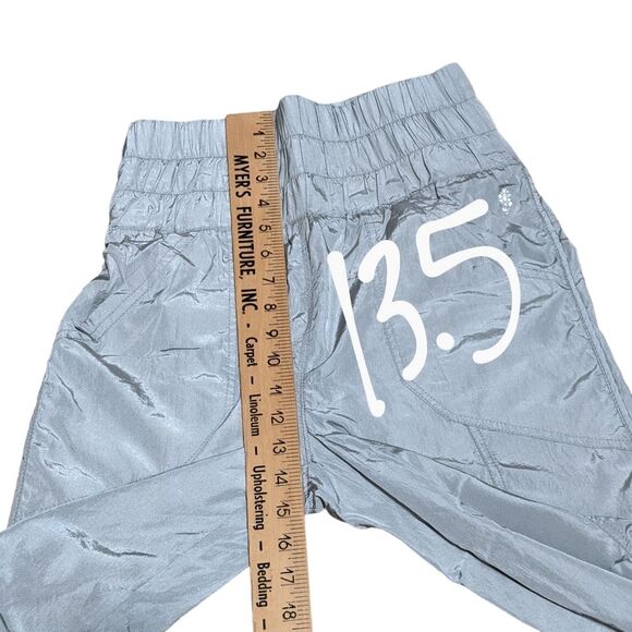 Free People Movement The Way Home Joggers pull on smocked parachute pant gray XS - Picture 3 of 12